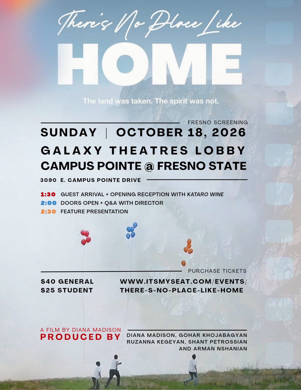 There’s No Place Like Home — Fresno Special Screening event poster